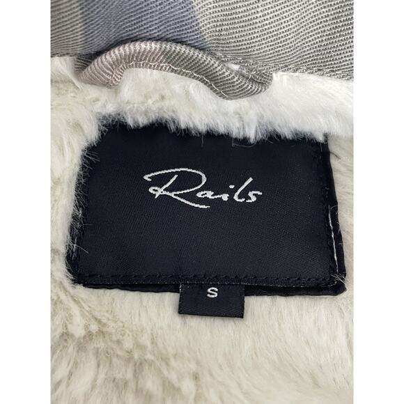 Rails Jacket Whitaker Sage Camo Utility Faux Fur Lined Outdoors FLAW - Picture 12 of 16